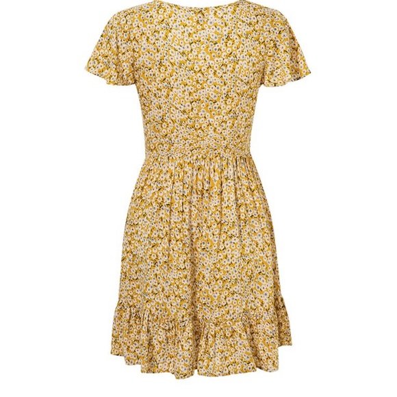 Flirty spring floral dress - Picture 5 of 8